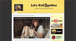 Desktop Screenshot of letsknit2gether.com